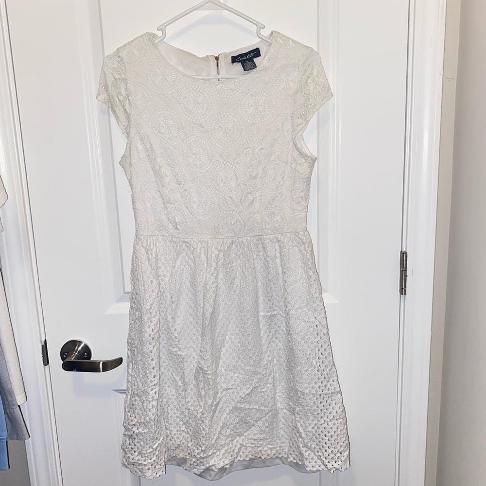 White dress